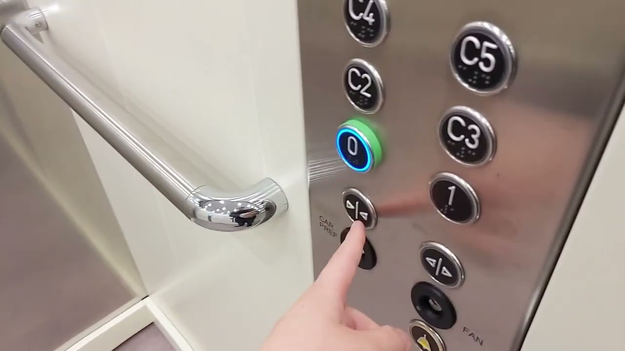 Kleemann elevators @ M&S store, Woking (Filmed by GoingUp)