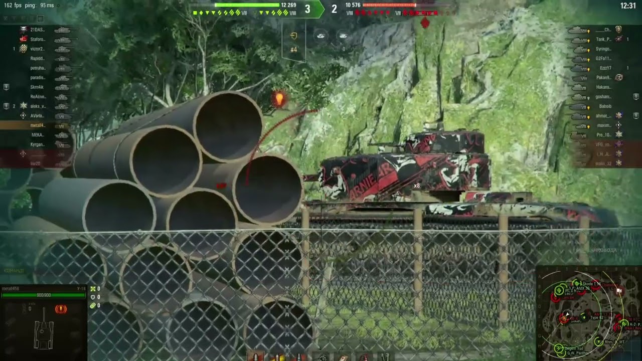 КАМЧАТКА  У 18 #миртанков #worldoftanks #wot #gaming #game #games  #gameplay