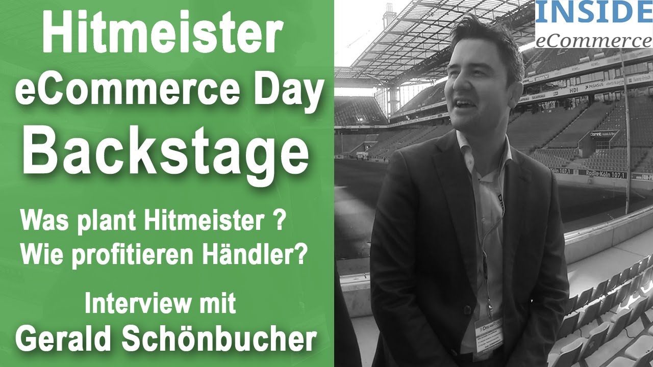 Hitmeister eCommerceDay: Gerald Sch&ouml;nbucher im Backstage-Interview