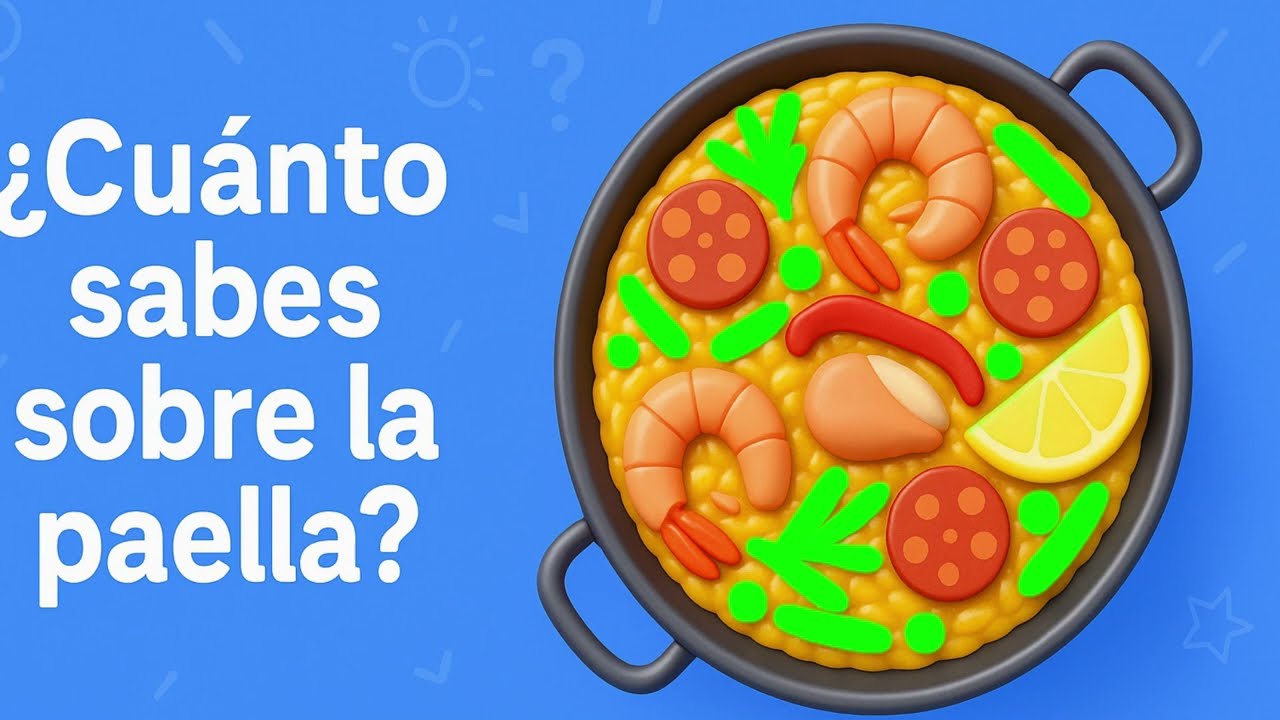 ¿Cuánto sabes sobre la paella? averigüémoslo jugando #paella #quiz