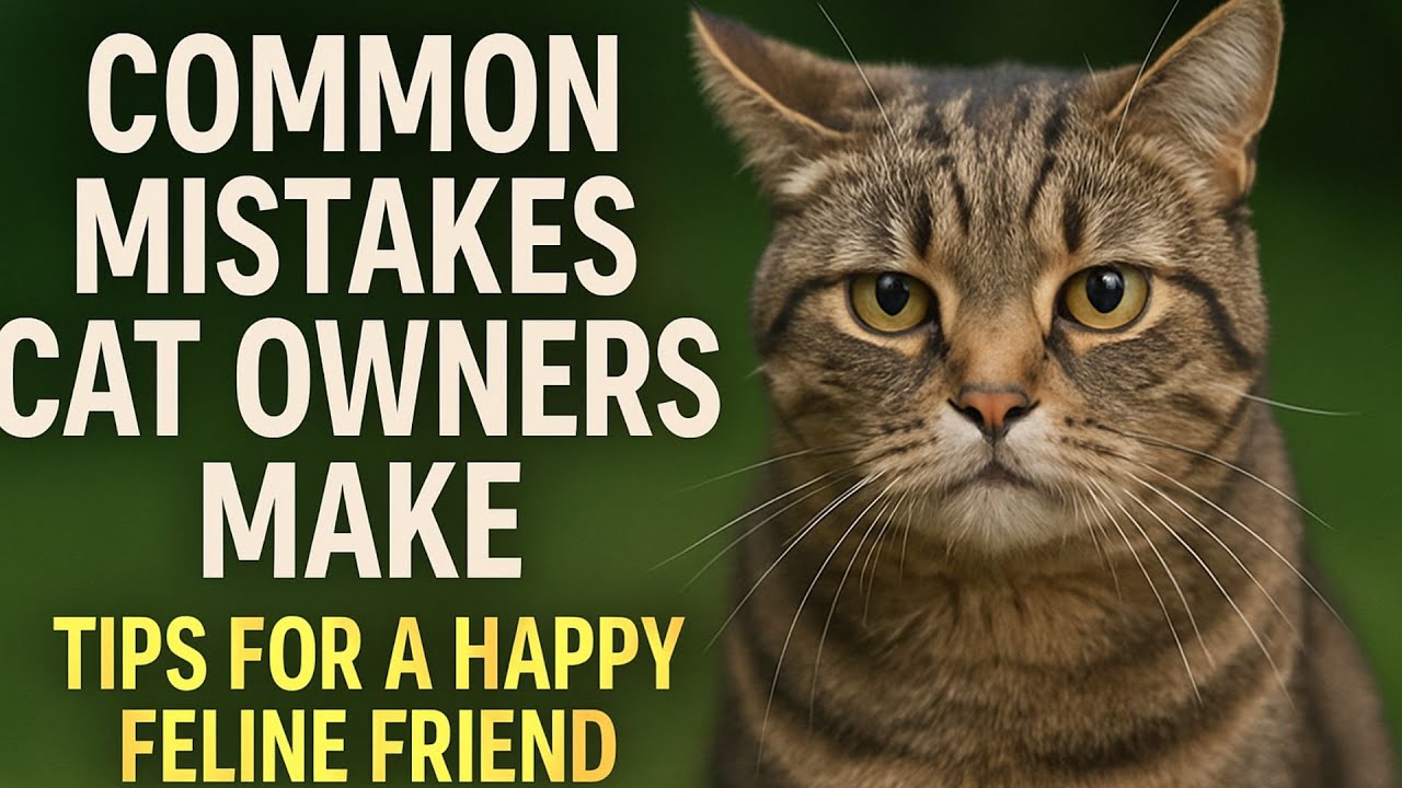 Common Cat Care Mistakes to Avoid