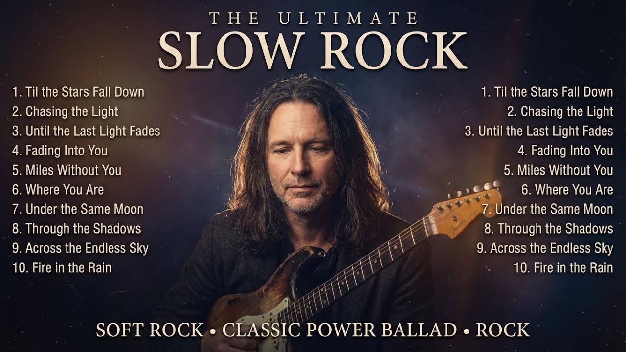 Greatest Slow Rock Love | Top 20 Romantic Ballads That Cut Deep Into Your Heart