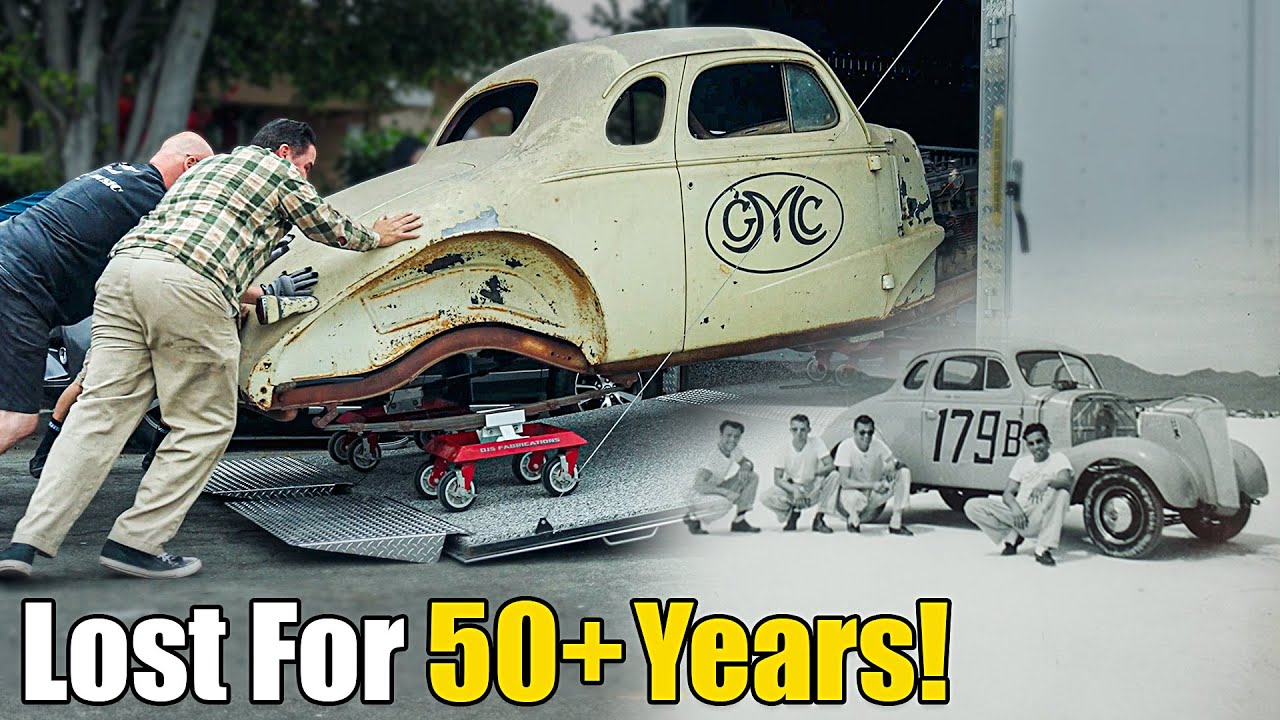 Bonneville Race Car Lost For Nearly 50 years | Barn Find Discovery