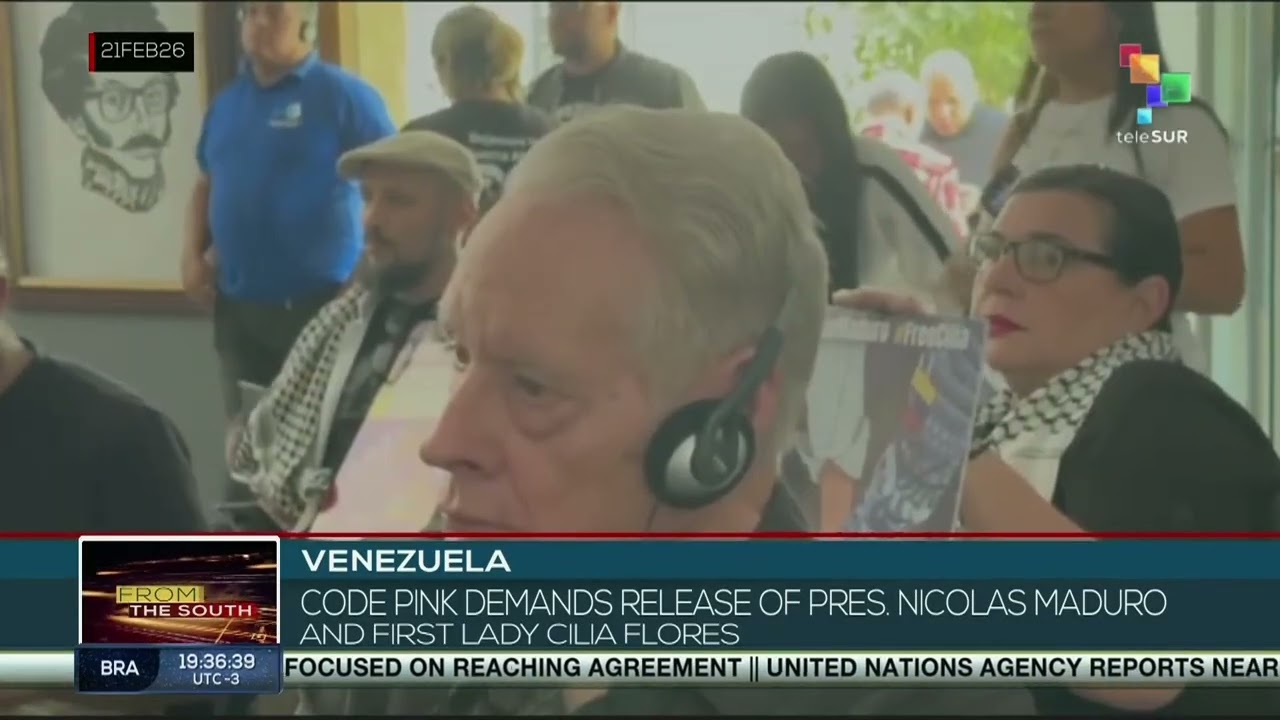 Venezuela | Code pink demands the release of President Nicolas Maduro and his wife Cilia Flores