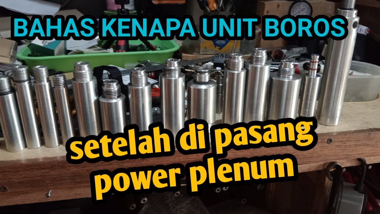 unit boros setelah pasang power plenum