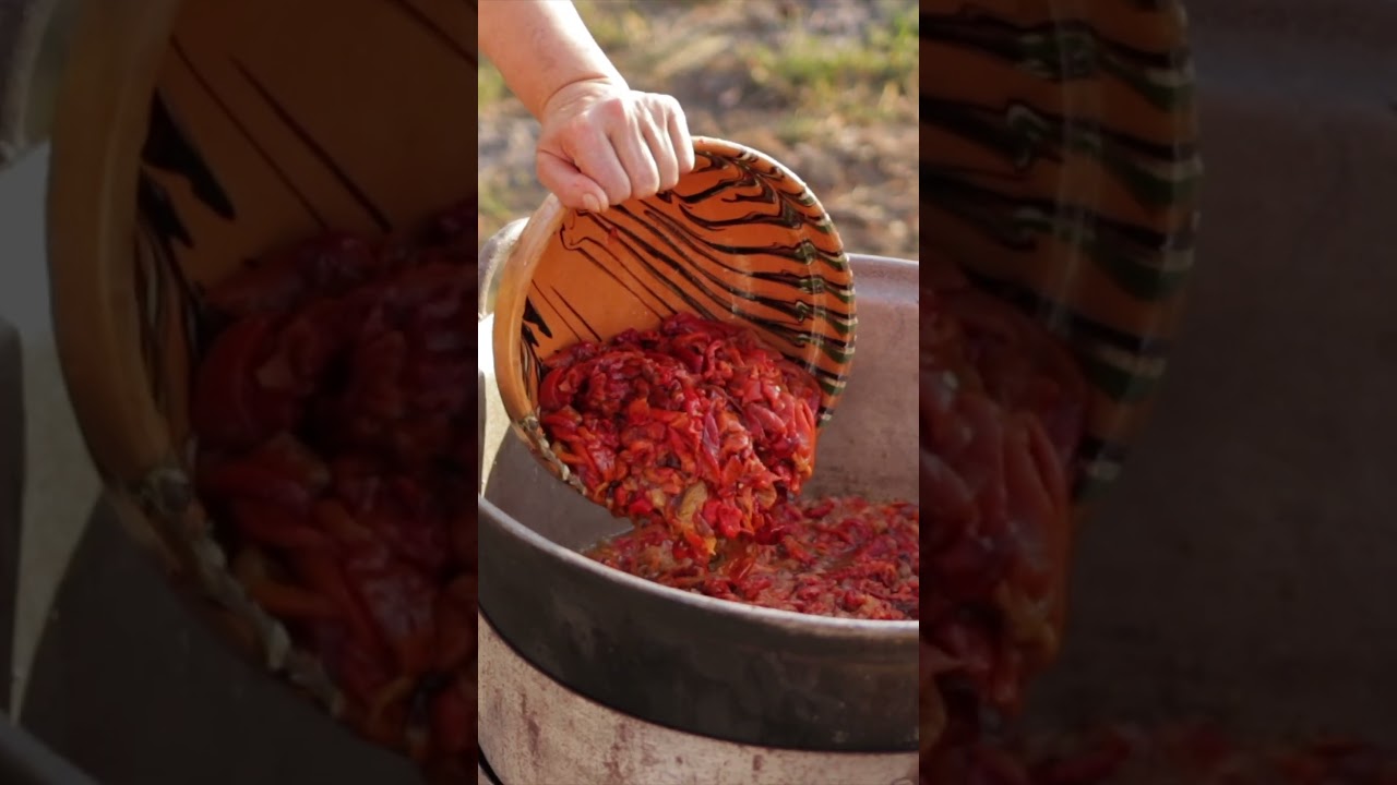 Delicious Slow-Cooked Vegetable Spread - Village Recipe #food #foodlover