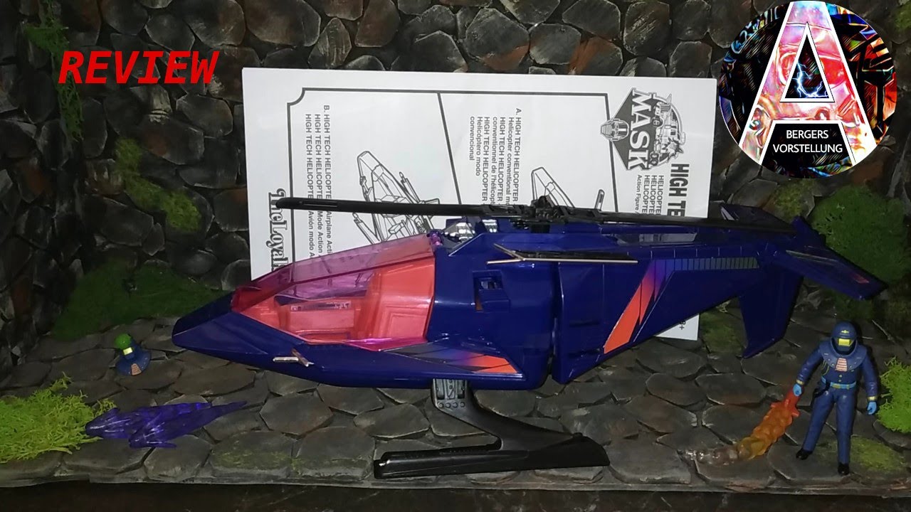 Review: LS M.A.S.K. High Tech Helicopter aka Switchblade mit Miles Mayhem