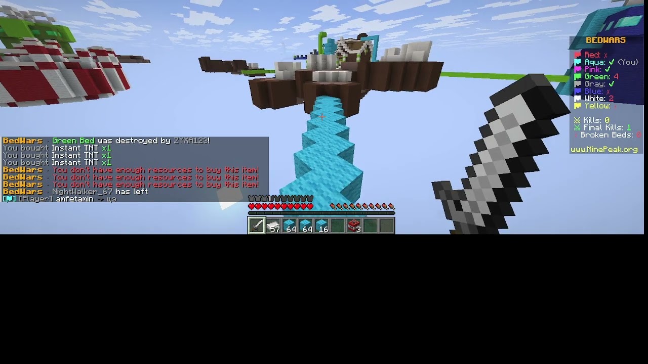 MİNEKIRAFT BedWars