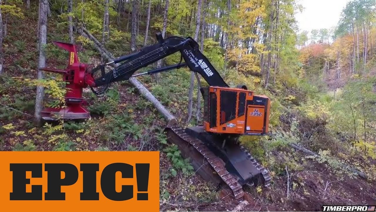 TimberPro TL735C Steep Slope Logging