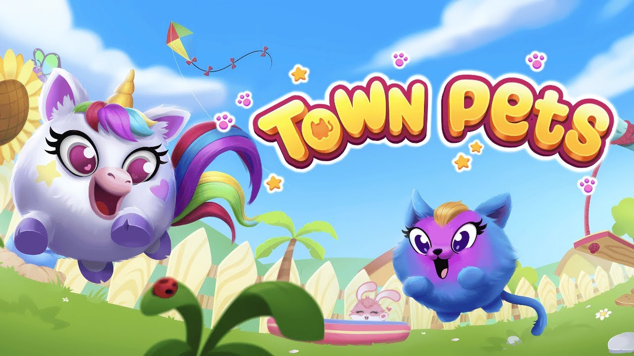 Town Pets - Hatch & Grow | Take care of your cute animals