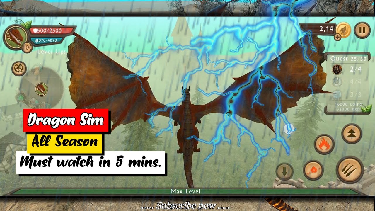All Season Inside the Map | Dragon Sim Online: Be a Dragon