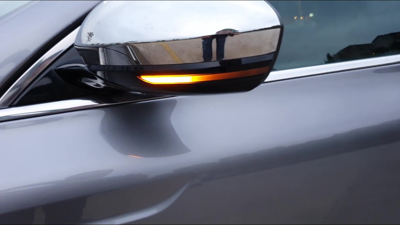 ВВЕДЕНИЕ И УСТАНОВКА ЗЕРКАЛЬНОГО ЗЕРКАЛА RENAULT TALISMAN, MEGANE 4 SEQUENTIAL LED MIRROR