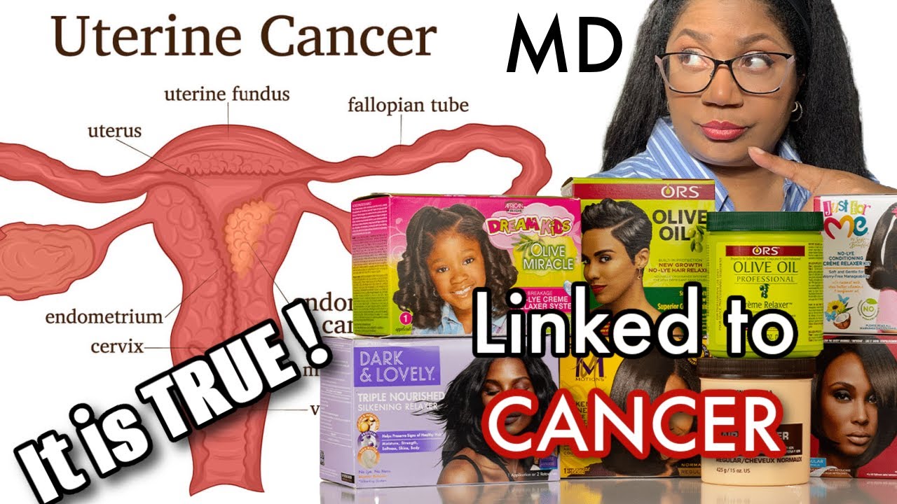 DOCTOR: Hair RELAXERS VS Endometrial CANCER. What the Studies Show #relaxedhair #relaxer #hairgrowth