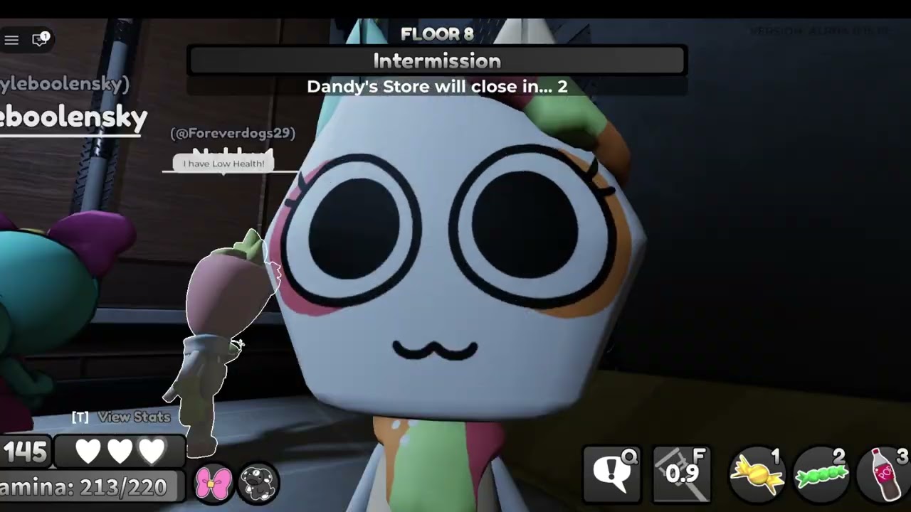 Dandys world Public run but theres a hacker!