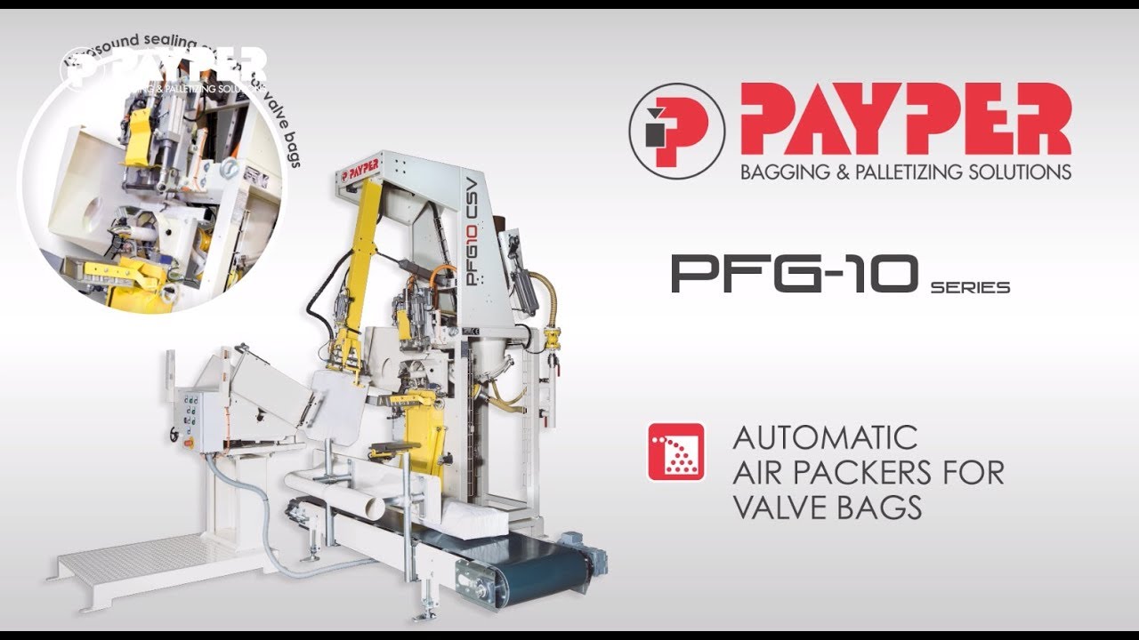 Valve Bag bagging machines from Payper - Ehcolo