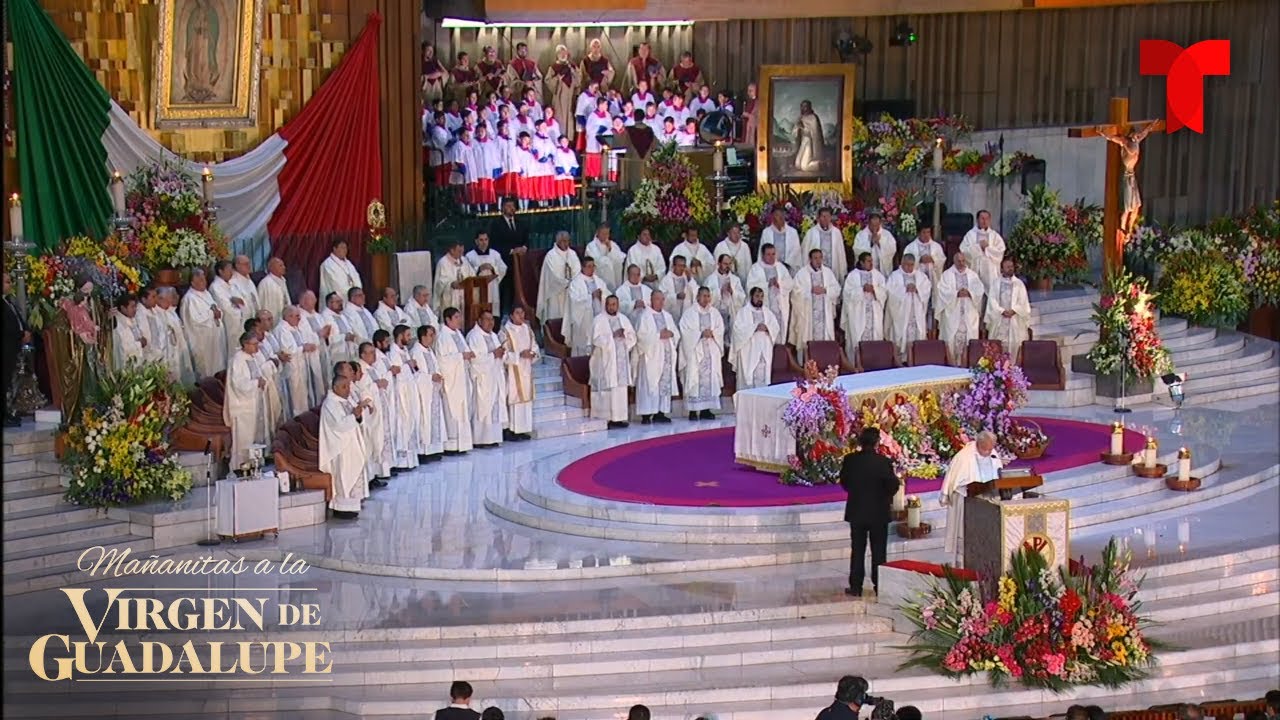 Misa a la Virgen de Guadalupe desde la Basílica de Santa María en Ciudad de México | Al Rojo Vivo