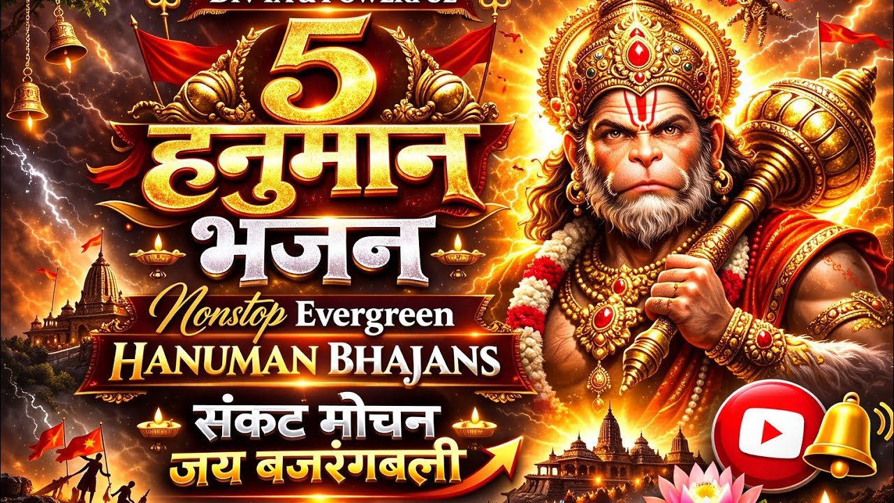 थकान गायब! हनुमान जी की शक्ति से जोश 100X,Hanuman Energy Song 🔥✅ Hanuman Power Beat