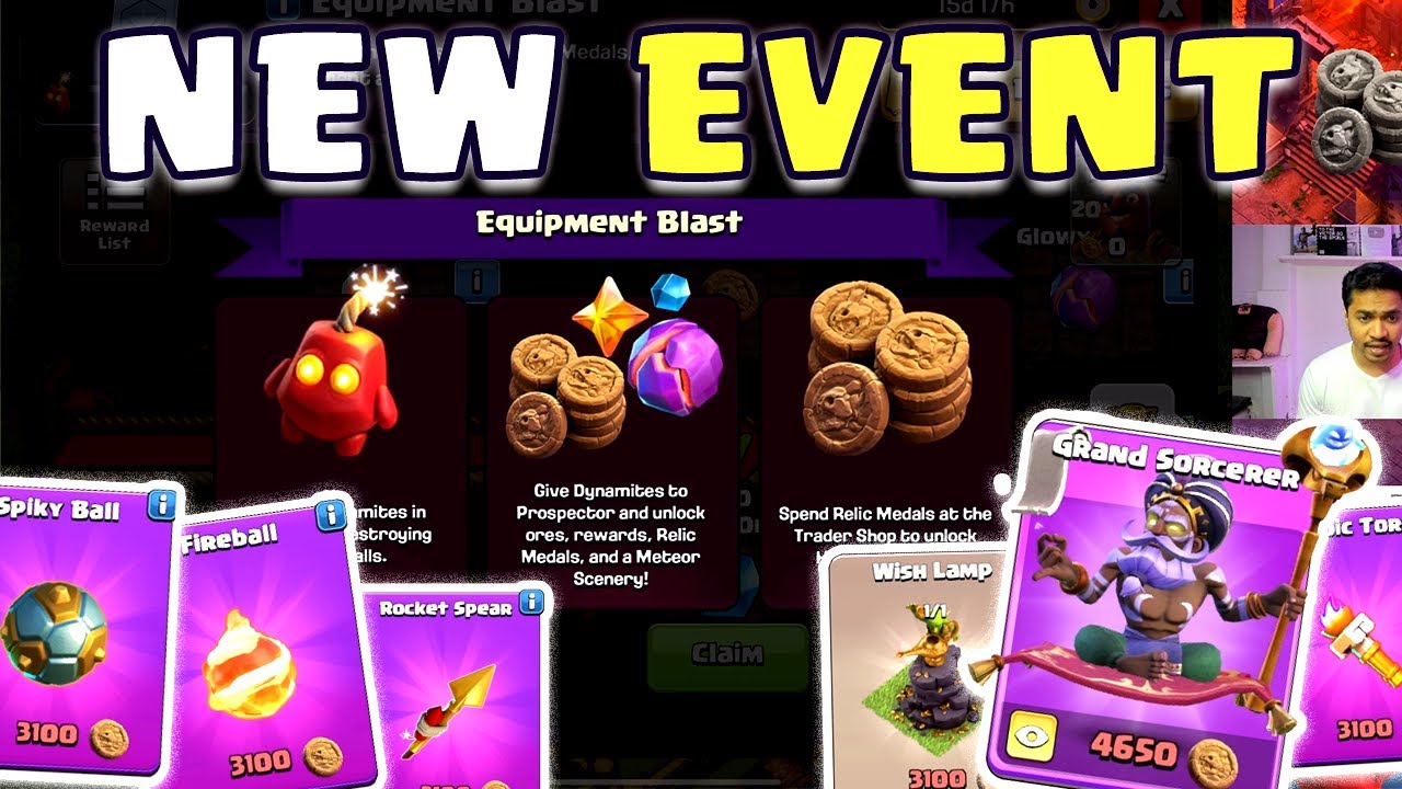 New Equipment Blast Event & Rewards In Clash Of Clans