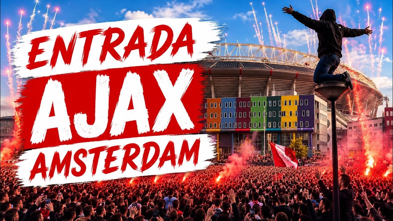 ENTRADA AJAX AMSTERDAM!!