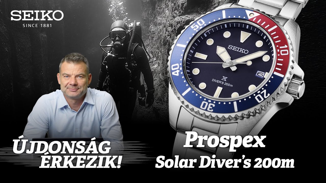 Újdonság érkezik! Prospex Solar Diver's 200m