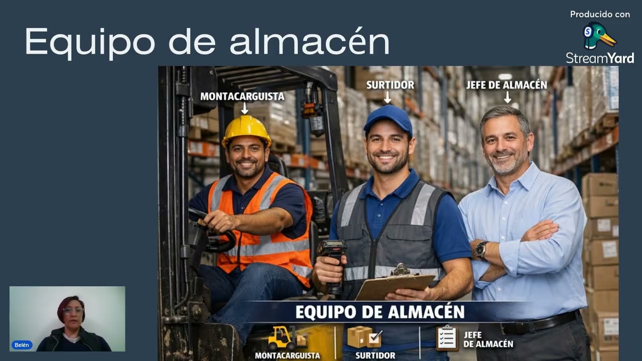 Auditoría presencial de inspección en almacén