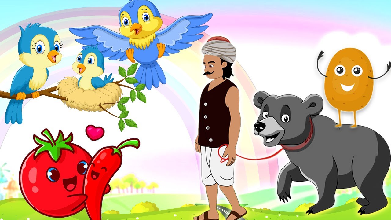 Best Hindi Rhymes Compilation video for kids | KidzoTV