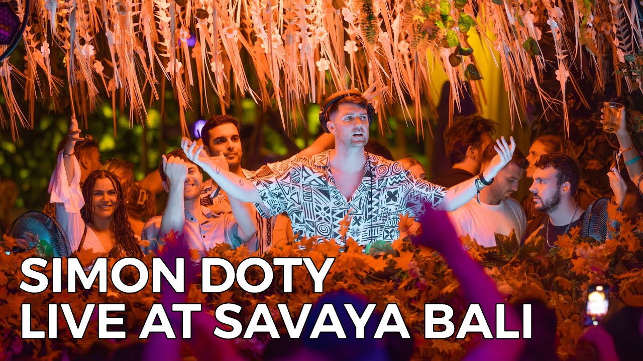 Simon Doty Live @ Savaya Bali [4K] Deep House | Deep Tech | Tech House 