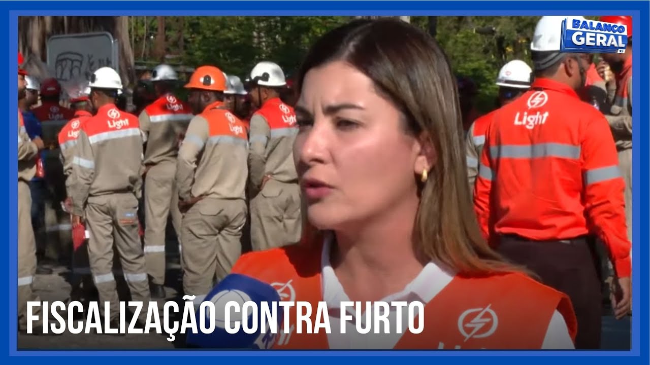 OPERA&Ccedil;&Atilde;O CONTRA O FURTO DE ENERGIA I FISCALIZA&Ccedil;&Atilde;O DA LIGHT