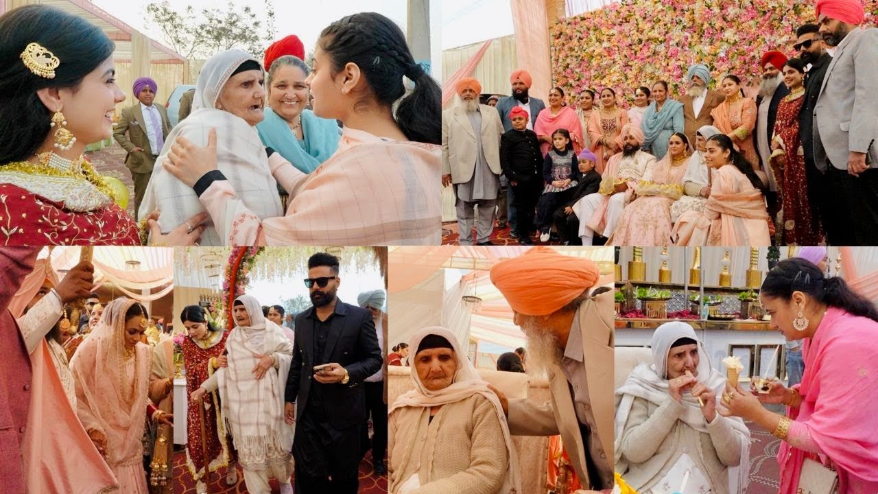 DAADI SASS DE PEKEYAN DE VIAH TE GAYI PURI FAMILY | WEDDING VLOG WITH SOHRA FAMILY |  INDER & KIRAT