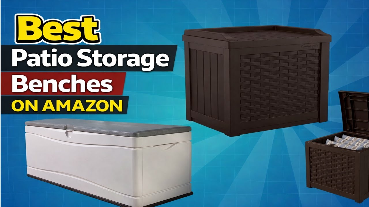 Top 10 AMAZON Patio Storage Benches You Need Now