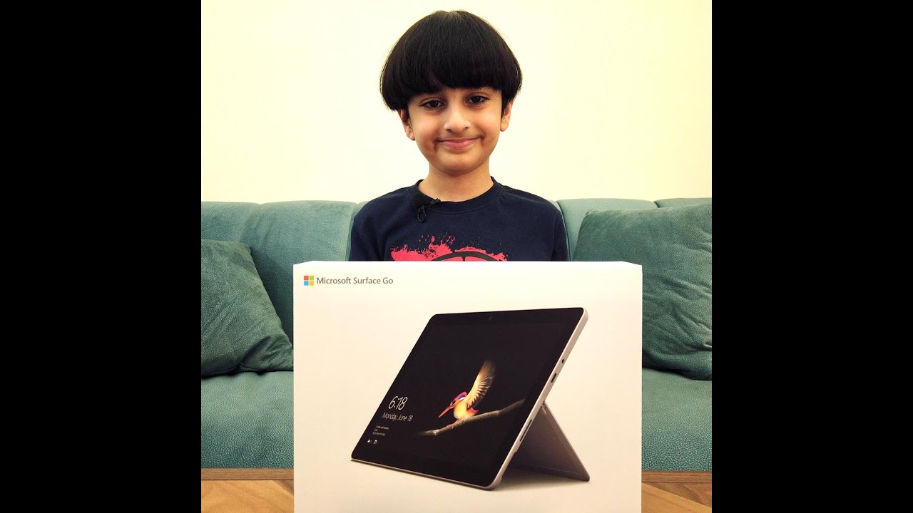 Microsoft Surface Go with Surface Go keyboard type cover