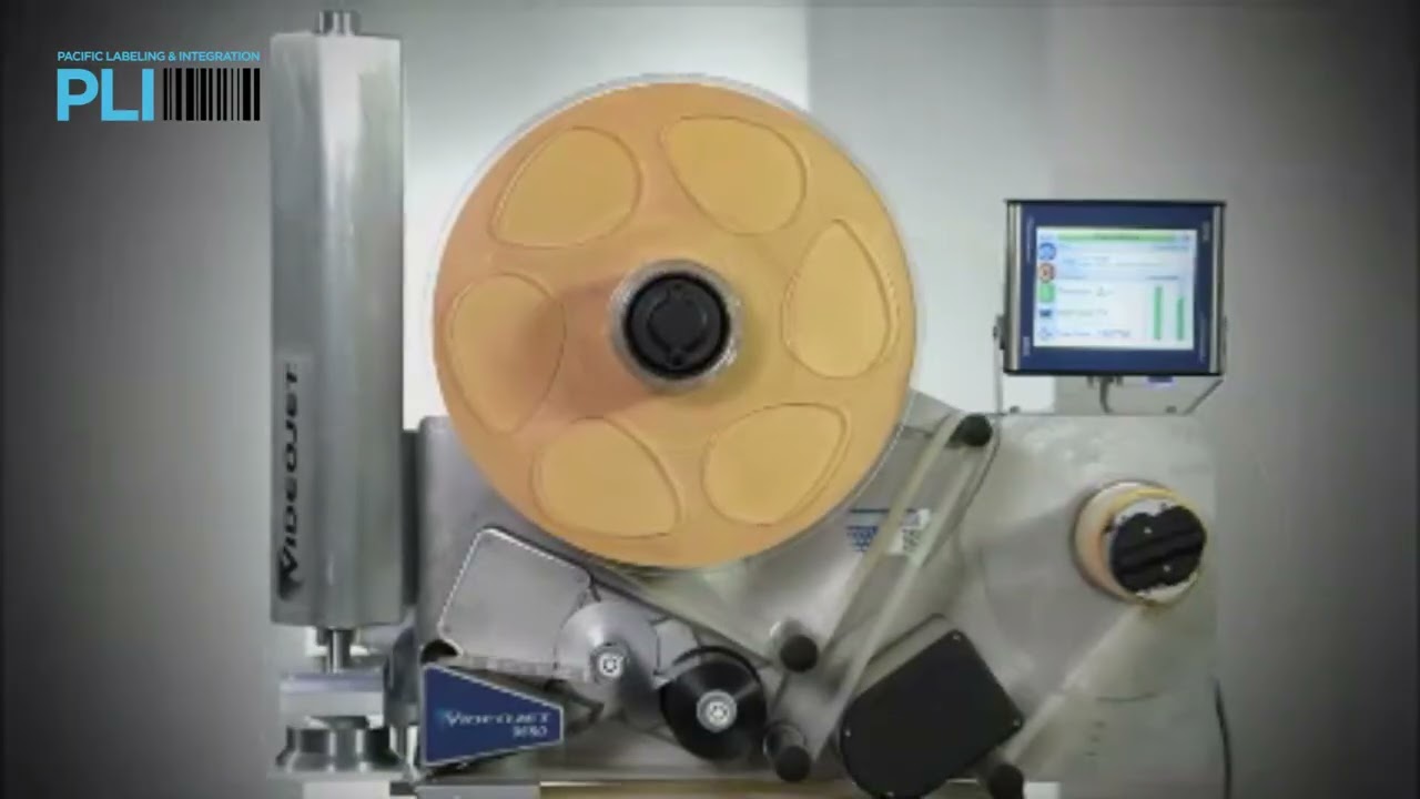 Videojet 9550 Variable Tamp Print and Apply in Action