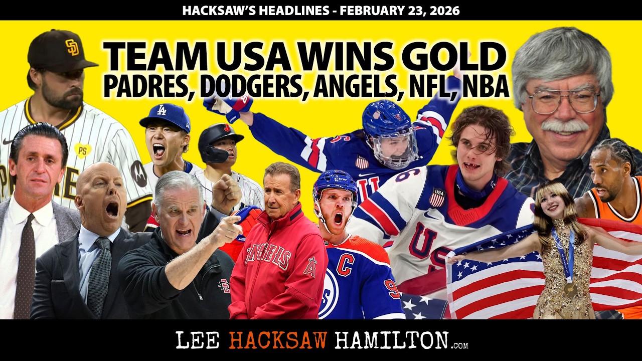 Team USA Wins Gold, Padres/Dodgers/Angels Notes, Aztecs Behind 8-Ball, Rams/Chargers Notes, Lakers