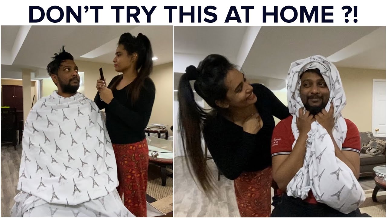 Wife's Haircut Challenge to Husband | Tamil Vlog | BK3