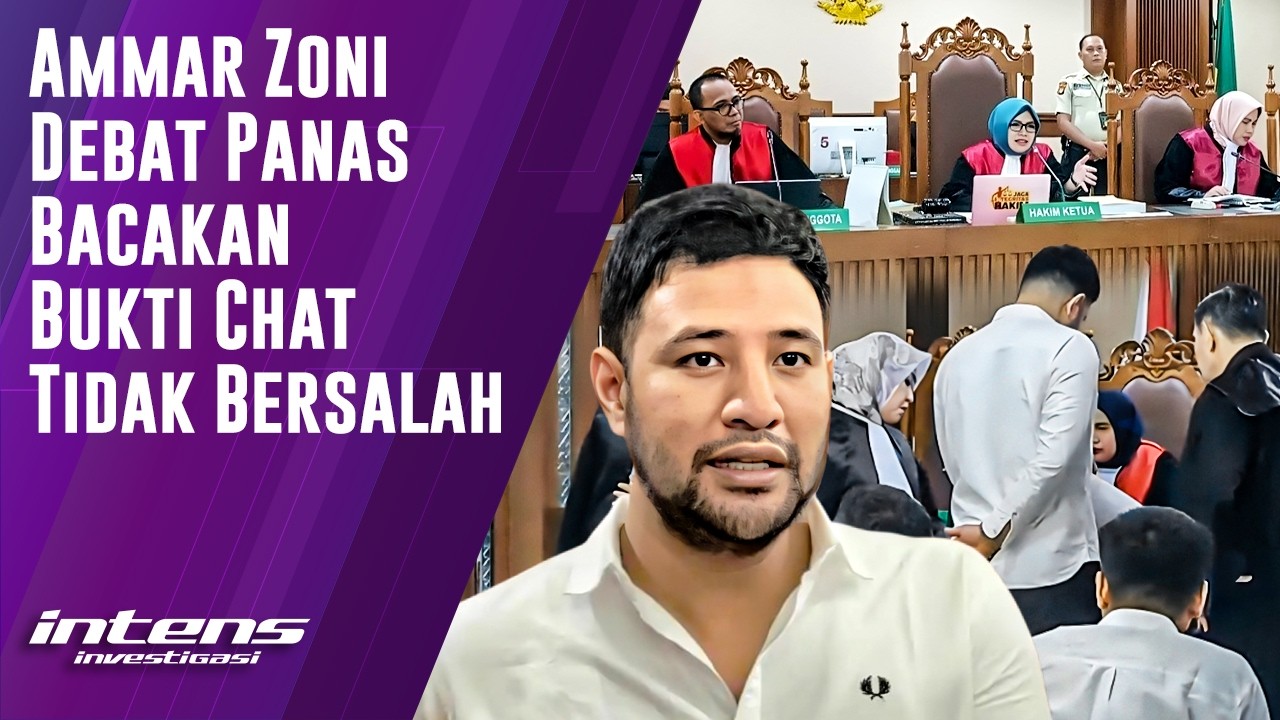 Ammar Zoni Debat Panas Buktikan Tak Bersalah | Intens Investigasi | Eps 6383