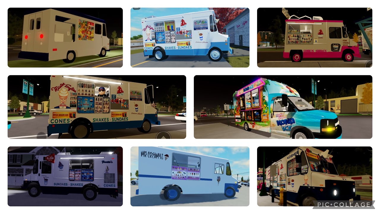 Ice Cream Trucks in ​⁠Rochaste’s and Caleb’s Game - Roblox