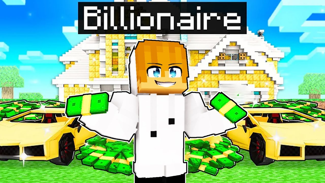 CeeGee Is A BILLIONAIRE In Minecraft! ( Tagalog )