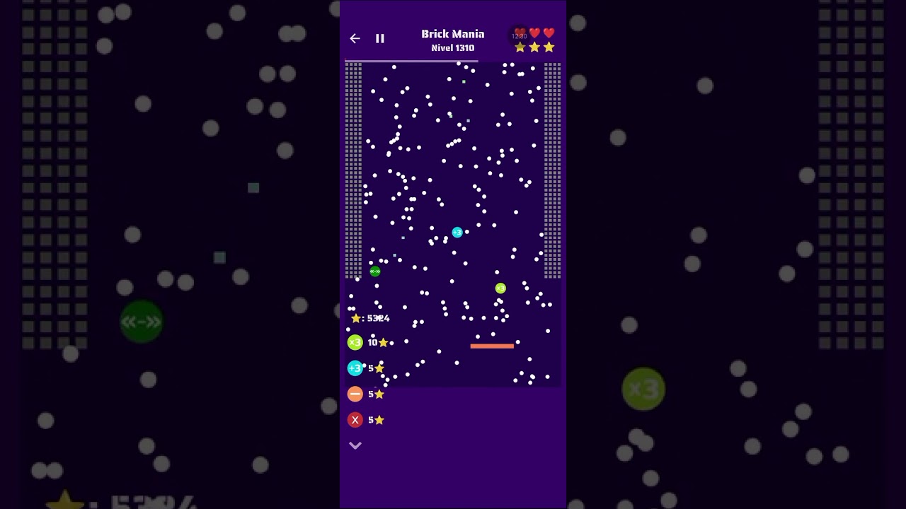 Jugando brick manía parte 27 (nivel 1301 al 1350)