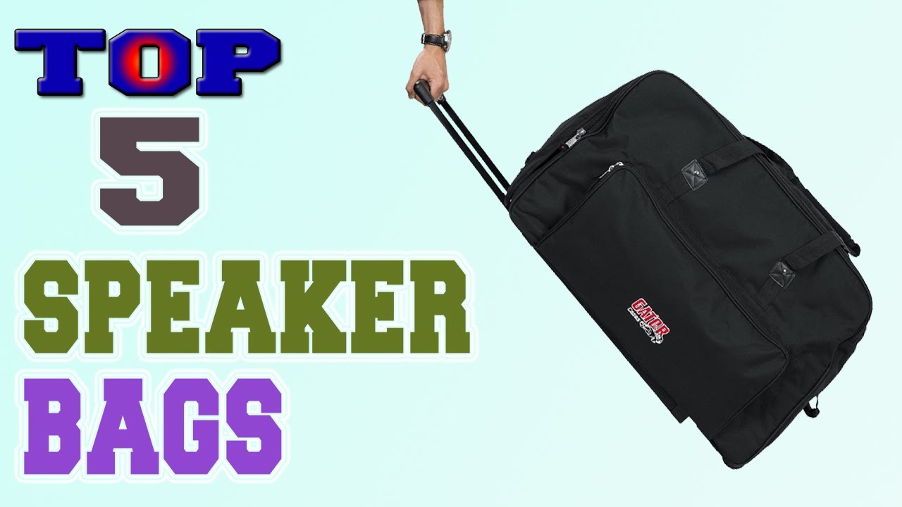 ✅Speaker Bag – Top 5 Best Speaker Bags in 2022 .