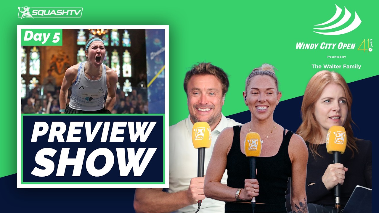 Windy City Open 2026 Quarter-Final Preview Show | Sobhy's US record, Coll v ElShorbagy and More!