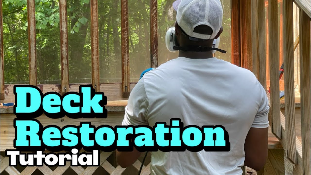 How to Wash and Stain a Deck Full Tutorial | Expert Stain and Seal | Beginner Friendly