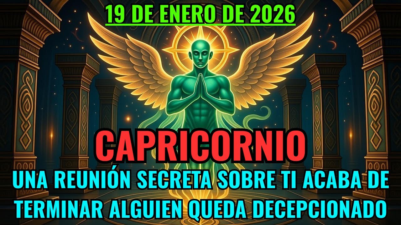 ♑👁️ CAPRICORNIO – UNA REUNIÓN SECRETA SOBRE TI ACABA DE TERMINAR💔🔥