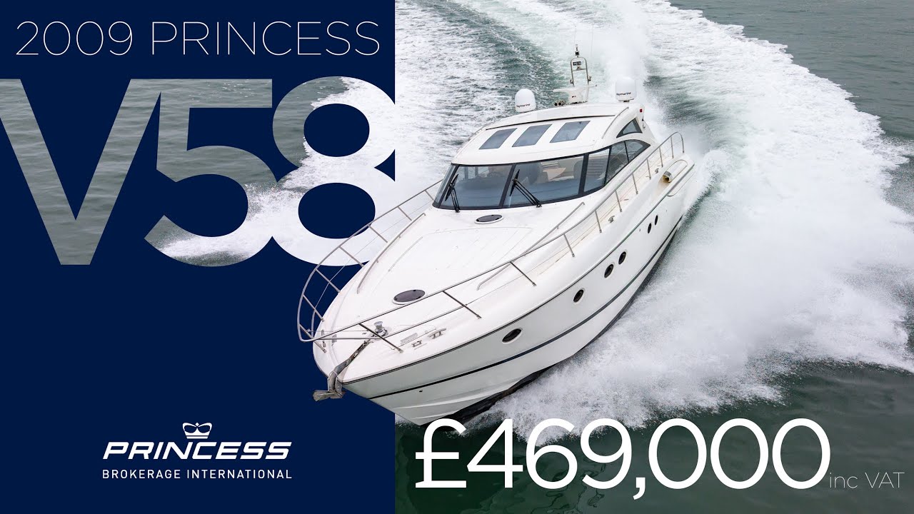 Princess V58 &laquo;No Limits&raquo; 2009 года | УЖЕ ПРОДАЕТСЯ в Портсмуте, Великобритания