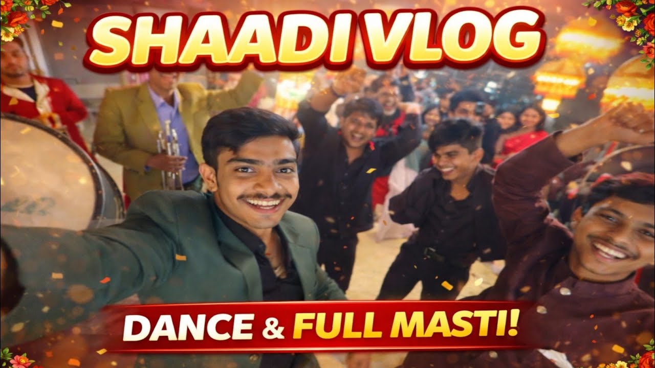 Aaj Rishabh Bhai Ki Shadi Me Maja Aa Gya 😃| Aryan Solanki Vlogs