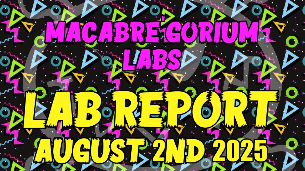 What The BUTT?! - Lessons were learned! - A MG Labs Lab Report: August 2nd 2025 - #PositiveVibes