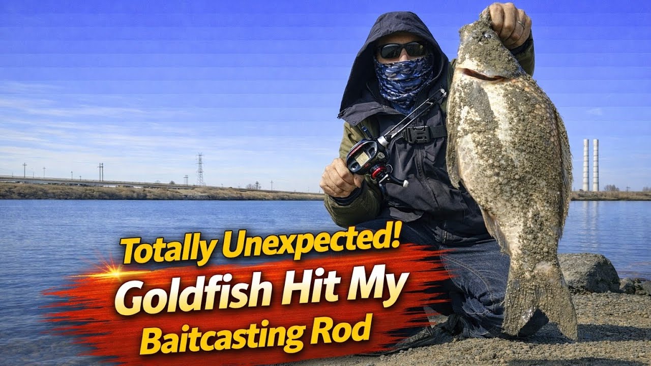 An Unexpected Catch While Baitcasting – Goldfish?!