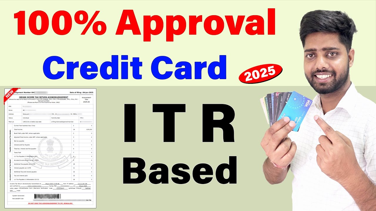 ITR-Based Credit Cards || How to Get a Credit Card Using ITR