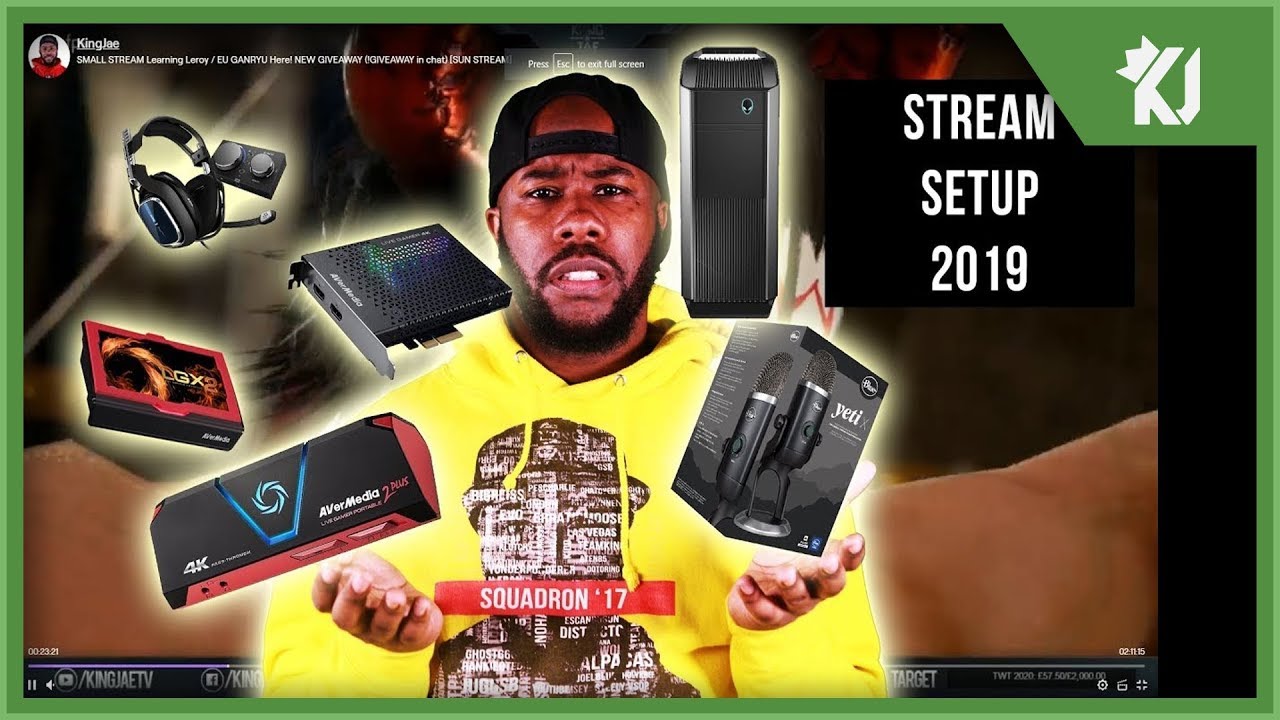 STREAM SETUP 2019