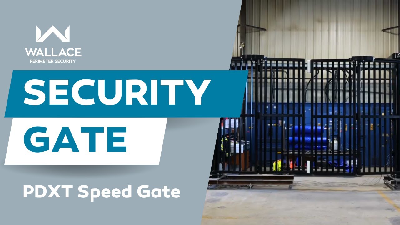 Folding Security Gate Features & Benefits | PDXT Speed Gate