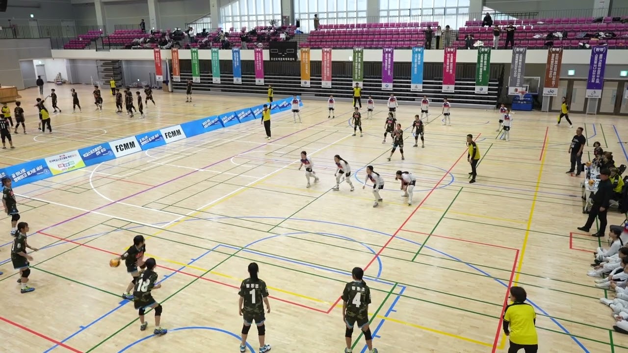 2024 제17회 전국학교스포츠클럽 축전 여자피구 준결승(인천장서초 vs 충남탑동초)